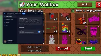 Grow a Garden 2 - Free Gamepass/Mailbox Gifter (Visual)