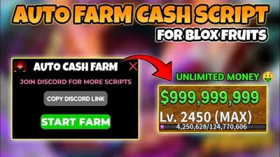 AUTO FARM CASH BY VEX