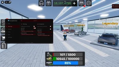 Keyless, Fastest AutoFarm, Collect Containers, Vehicle Mod