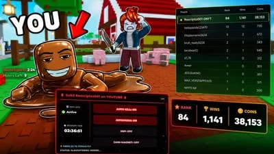 PAINT AND SEEK Best AutoFarm, fly, Hitbox ,coin Magnet ...