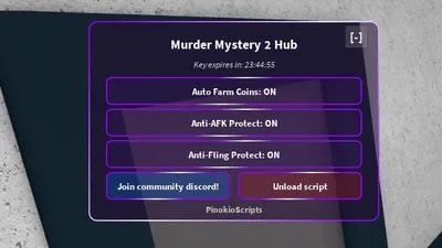 🔮 Pinokio Hub | Auto Farm | Anti Afk & Anti Fling [Key🗝]