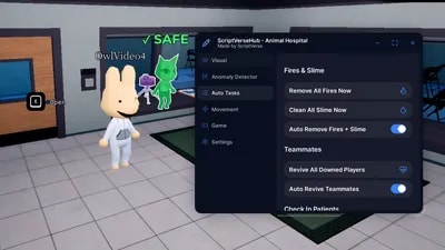 Inf Sanity • Anomaly ESP • Auto Tasks • Auto Check-In & More