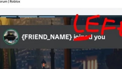 Friend left Notifyer