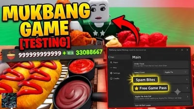 🍗Auto Bites + Insta Order Food + Free Gamepass🌟