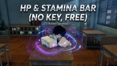 Hp & Stamina Bar (NO KEY, FREE, UPDATE)