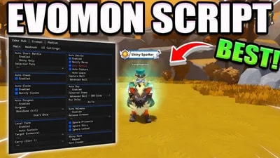 BEST EVOMON SCRIPT