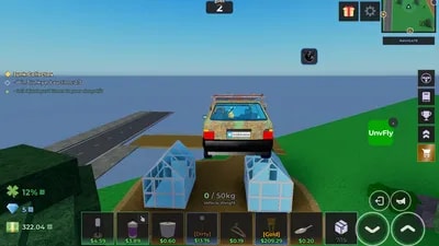 vehicle fly script (no camera jitter)