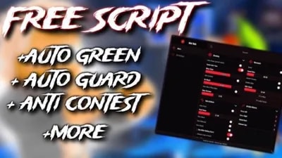 FREE NOT PAID OP SCRIPT AUTO GREEN, AUTO GUARD, ANTI CONTEST