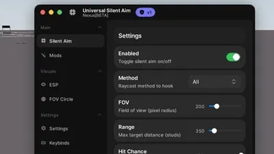 Universal Silent Aim [KEYLESS]