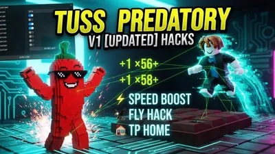 Tuss Predatory | Auto TP World 1 & 2, Speed, Fly [OP]