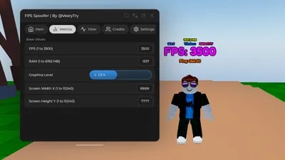 [OPEN SOURCE] SPOOFER FPS, RAM, PIXELS, GQ