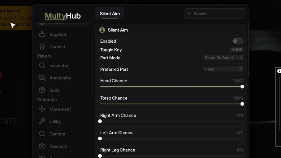 [PAID - Multyhub], Silent Aim, NPC Teleport, Gun Mods, more