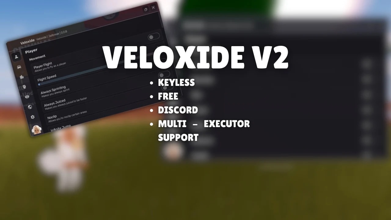 [JB] Veloxide V2 - Fast Vehicle, Silent Aim, Arrest Aura
