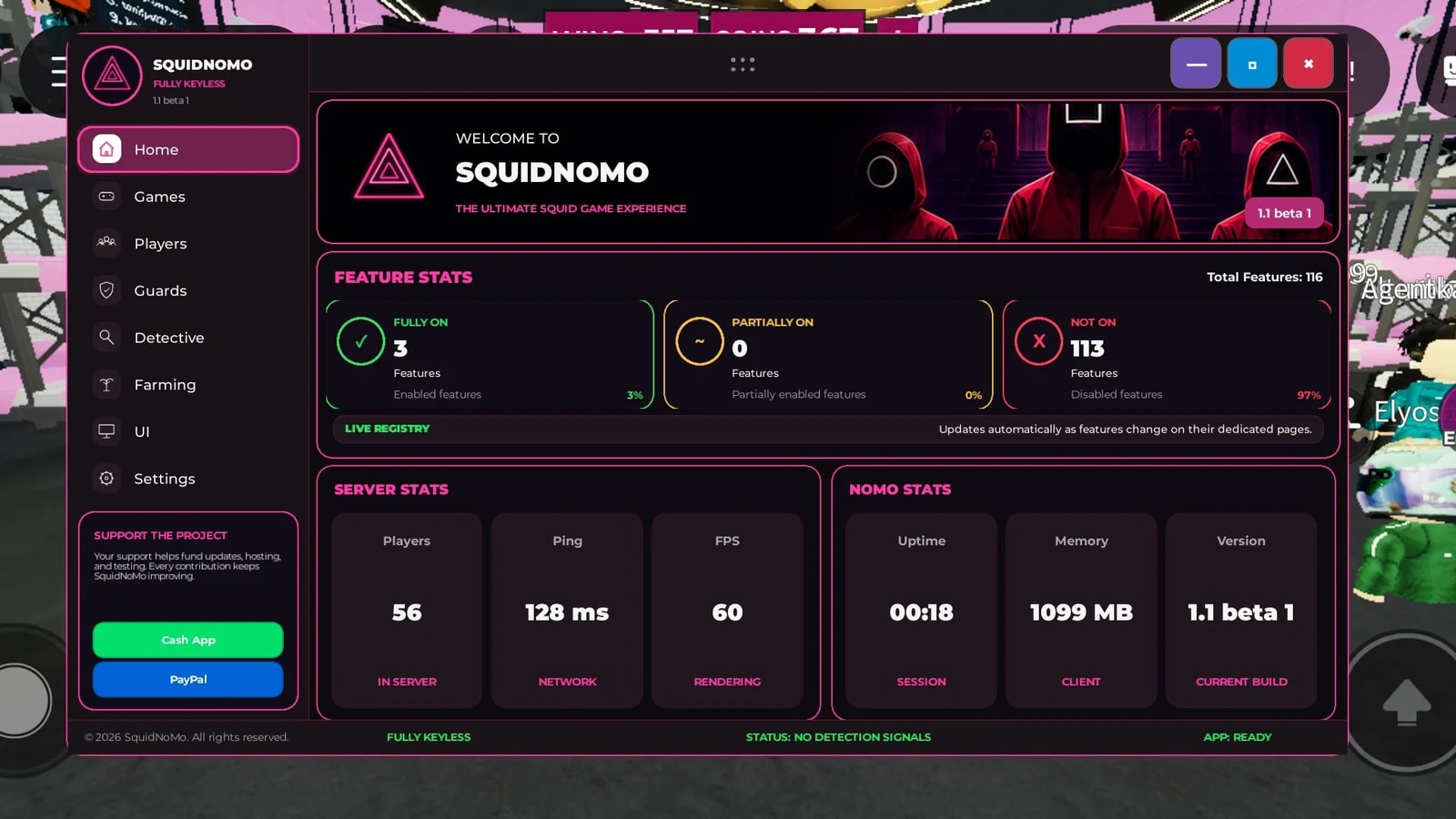 SquidNoMo Ultimate Utility (Completely Keyless)