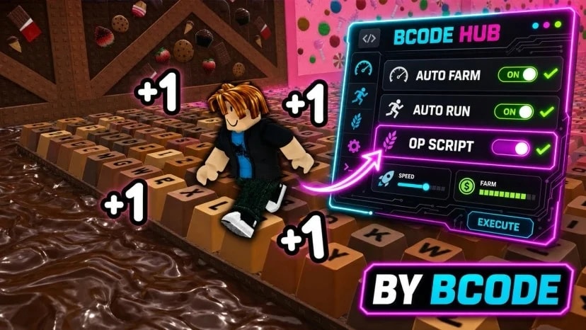 +1 Speed Keyboard Escape SCRIPT AUTO FARM AUTO RUN - BCODE