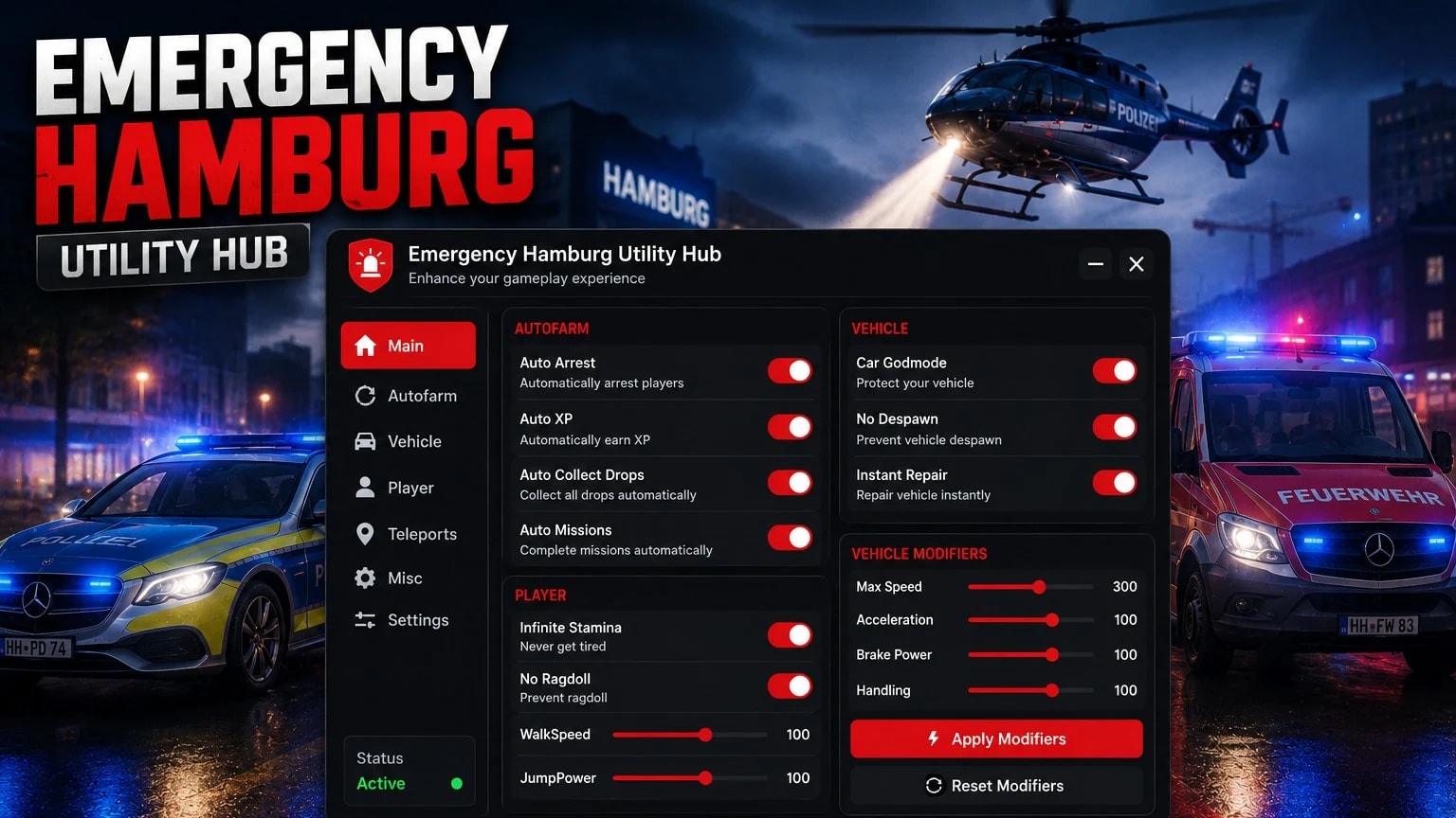 Emergency Hamburg Utility Hub