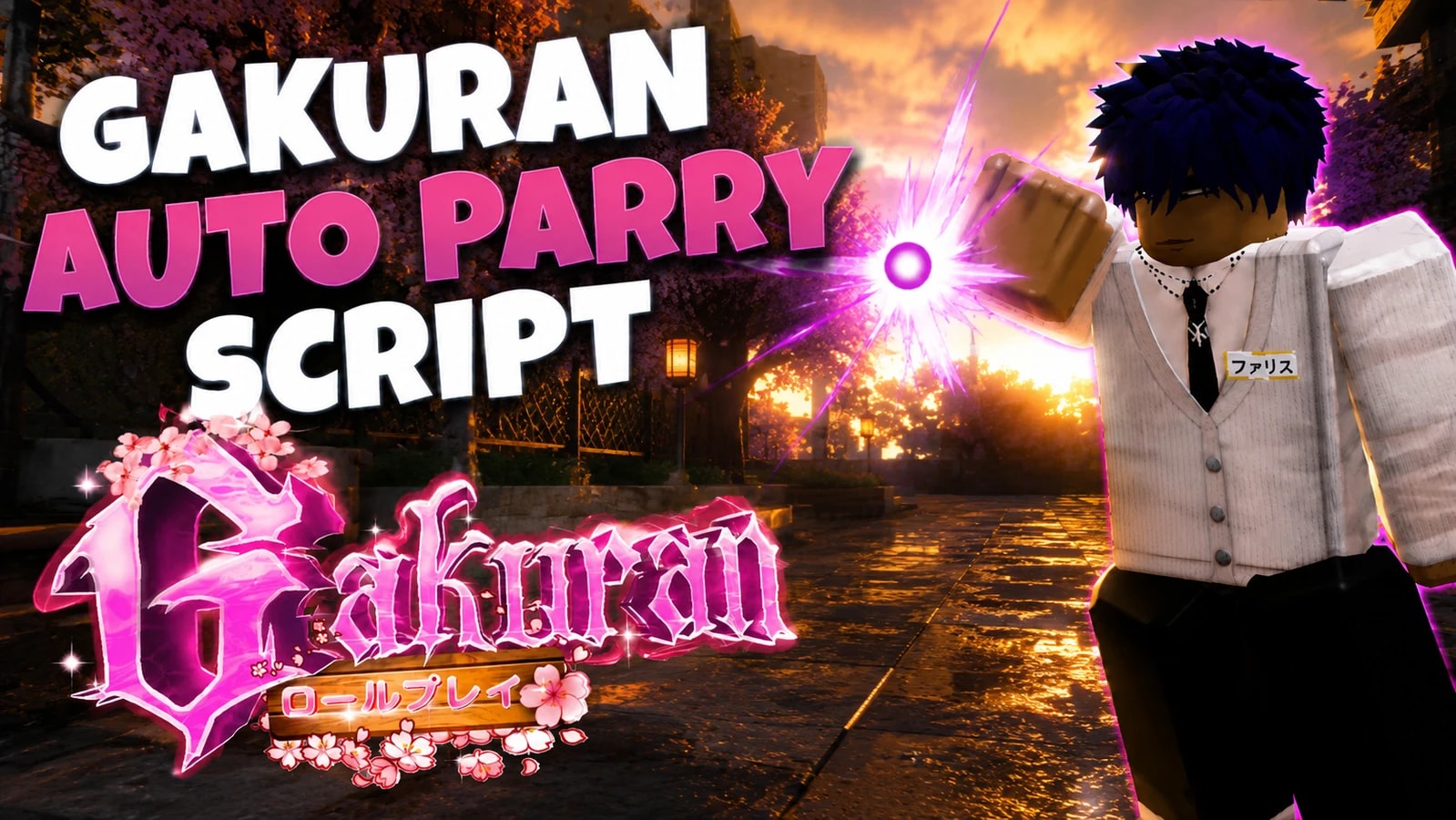 Gakuran Rollback, Teleport Players, And Auto Parry Script