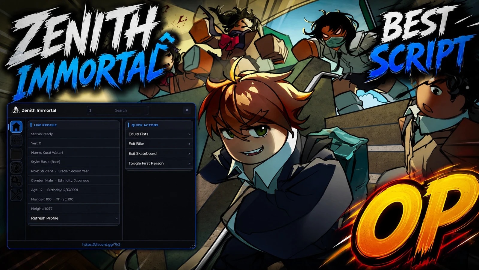 Profile Viewer, Rarity Esp, Combat Features, Fly , Noclip