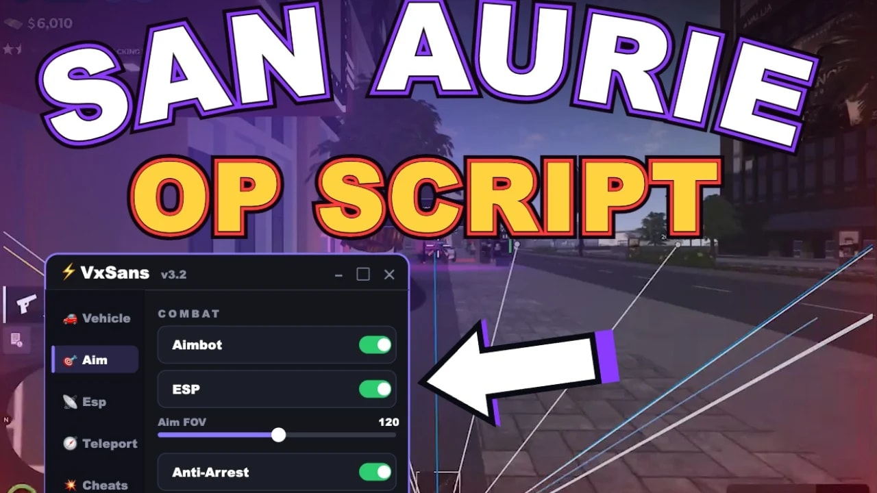 FREE - Auto Farm, Anti-Arrest, Auto-Shoot, Aimbot & more!