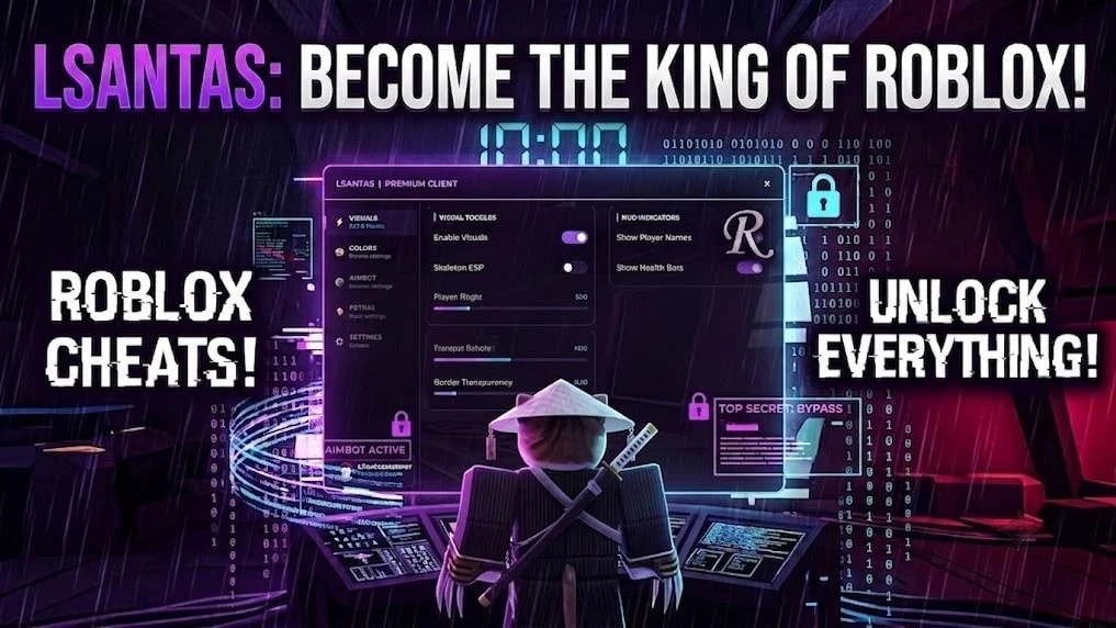 Lsantas premium Hack Client Esp Aimbot And More