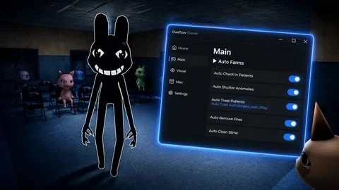 God Mode, Auto Farm, Infinite Sanity, Teleports + More