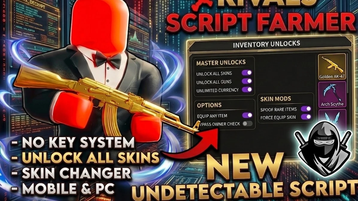 Rivals Unlock All Skins Script