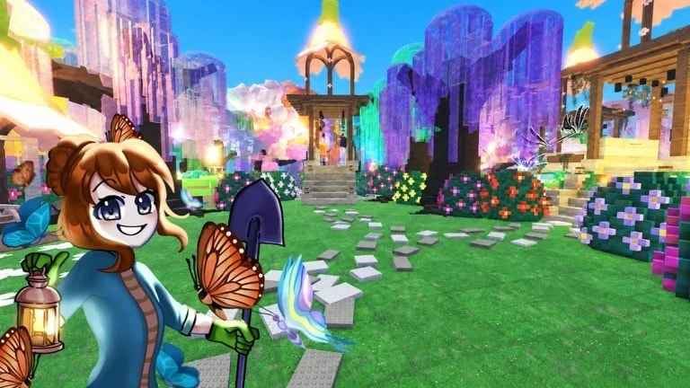 [ NO KEY ] BUILD A BUTTERFLY GARDEN SCRIPT