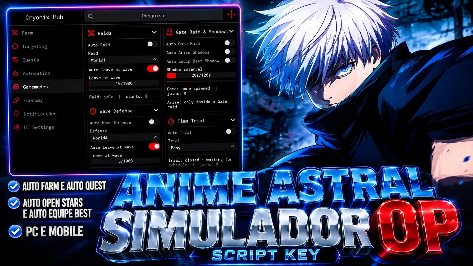 Anime Astral Simulator Script - AUTO FARM, AUTO QUEST, AUTO 