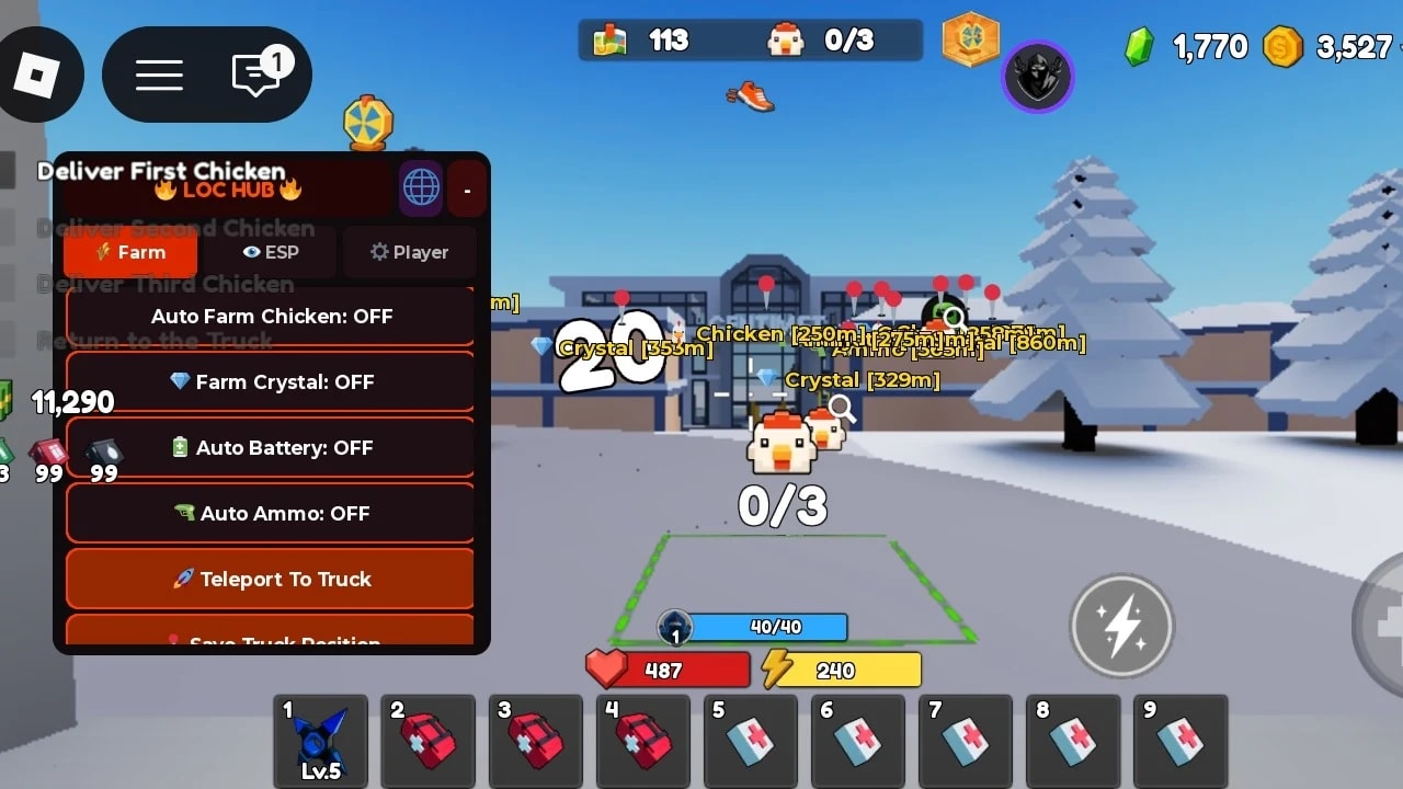 Auto farm doge kill aura beta