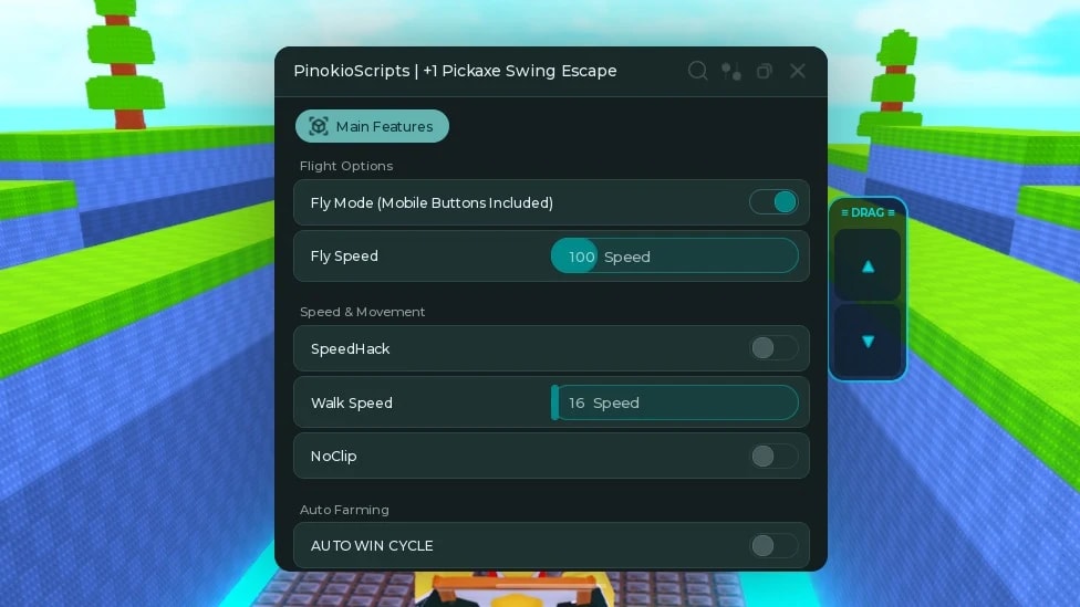 🔮 Pinokio Hub | Auto Win, Fly, Speed & NoClip!