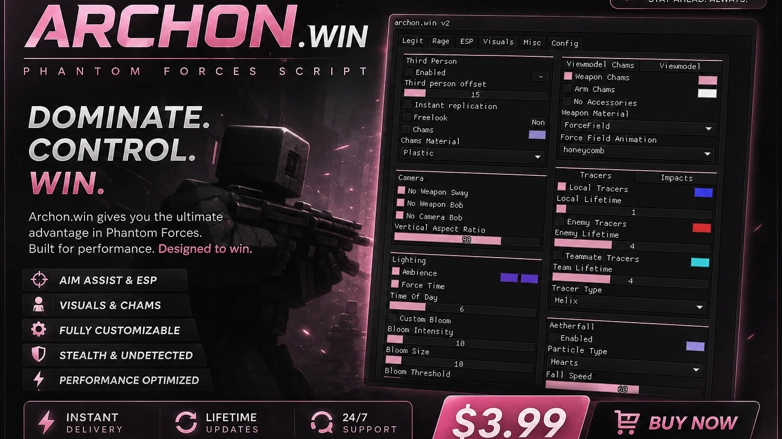 *PAID* Ragebot, Legitbot, ESP, Visuals (AIMBOT, SILENT AIM)