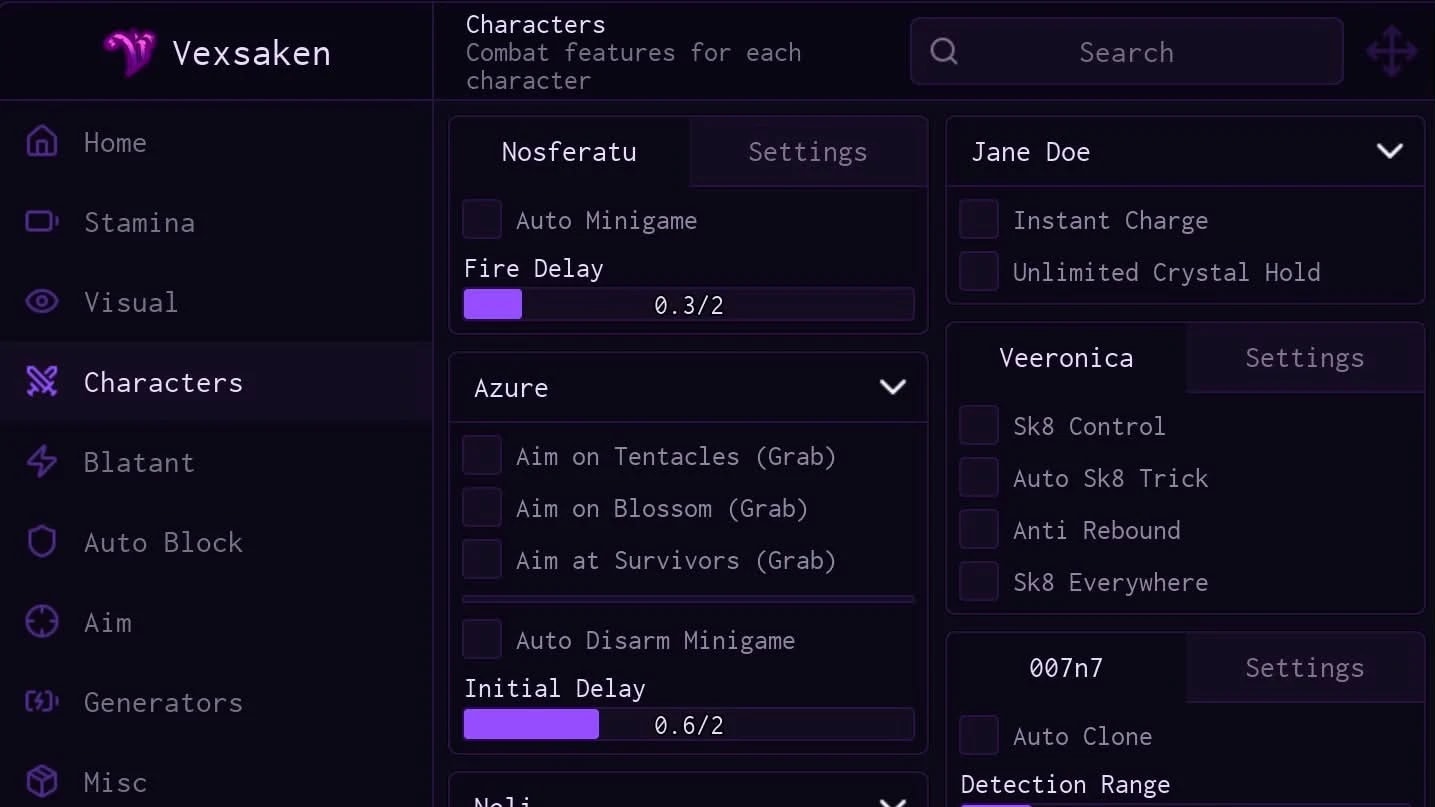 Vexsaken Keyless OP script