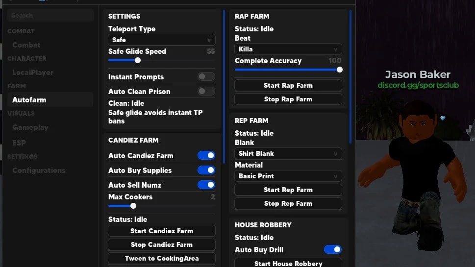 Free Vice City 2 Script | Infinite Money, Silent Aim, Farms