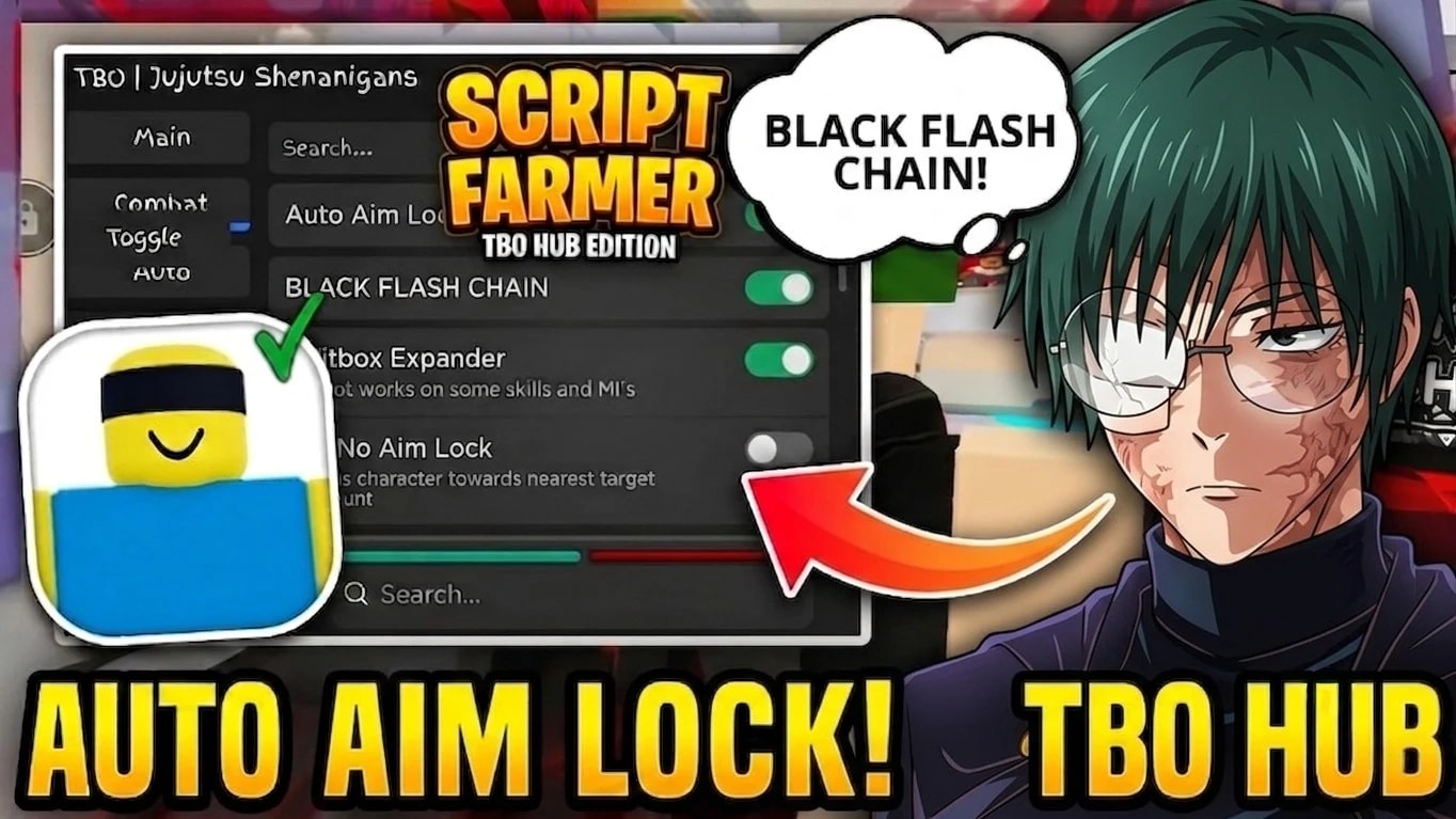 Jujutsu Shenanigans Script | AimLock, Auto Blackflash & More