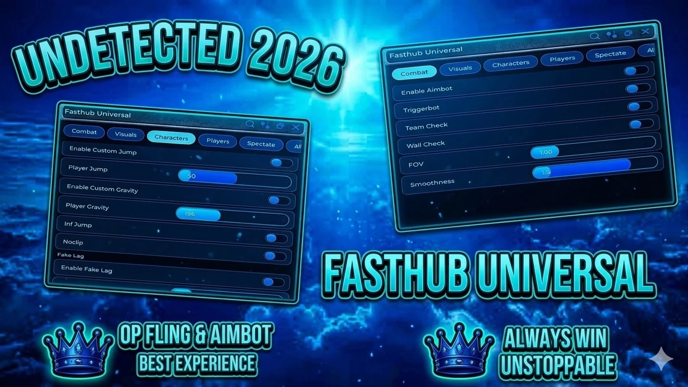 🔵FASTHUB UNIVERSAL SCRIPT🔵 UNDETECTED 2026🔵 