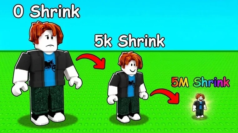 [ NO KEY ] +1 SHRINK PER STEP SCRIPT