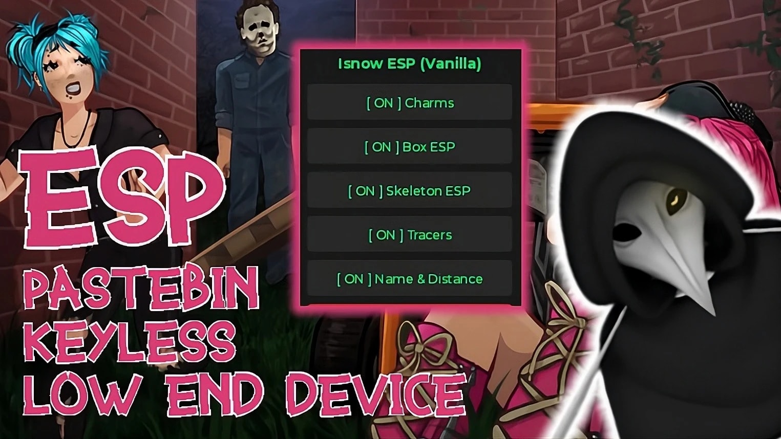 ESP | PASTEBIN | KEYLESS | CURE UPDATE AND MORE