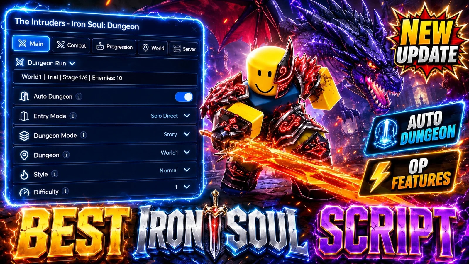 Auto Dungeon: Combat, Auto dudge, Progression & More