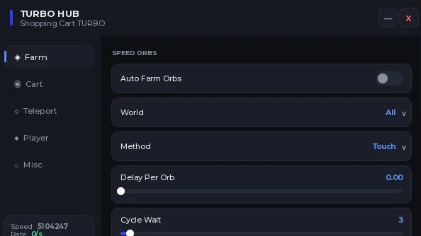TURBO HUB — Shopping Cart TURBO