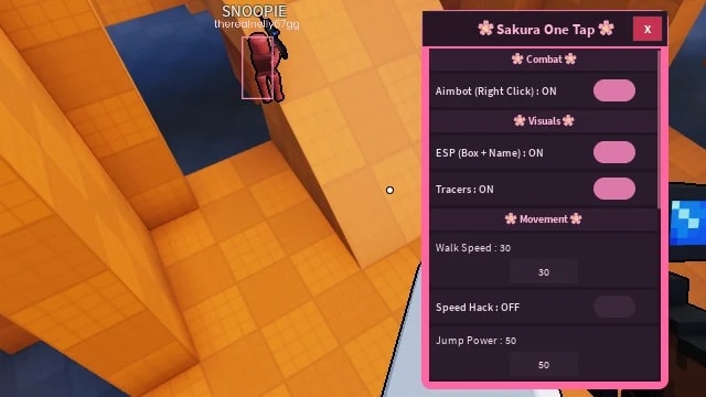 🌸 SAKURA ONE TAP · PLALETTE SCRIPTS 🌸