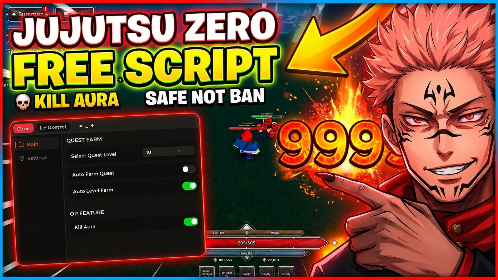 [ 🔥 NEW 2026  ]  ⛩️ SUKUNA | Best Farm Script You Needed