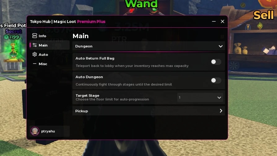 Auto Trade, Auto Dungeon - Tokyo Hub