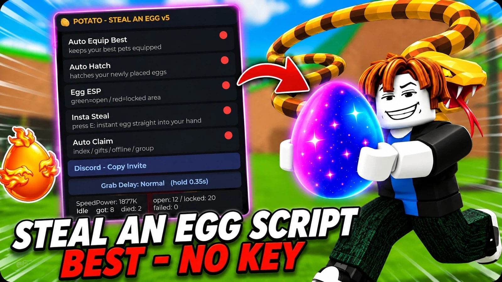 Steal An Egg script