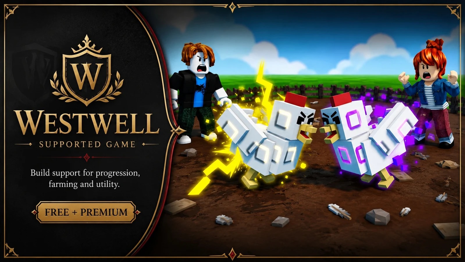 Westwell | Grow a Chicken Fighter KEYLESS