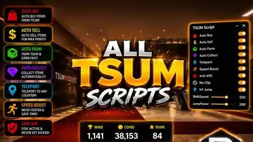 WilonityHub | TSUM Script – Skin Changer, Auto Sell