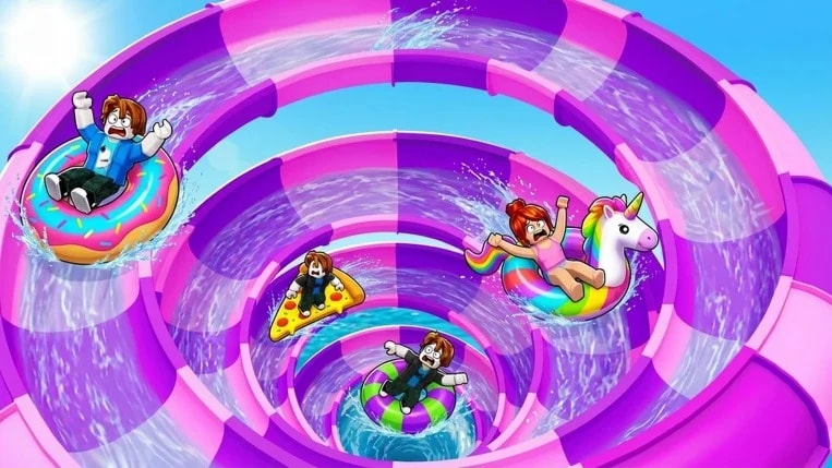 [ Keyless ] Climb Waterslide and Slide Script