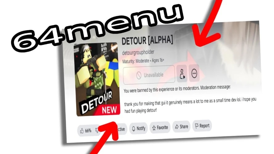 GUI for DETOUR. *TP BYPASS*