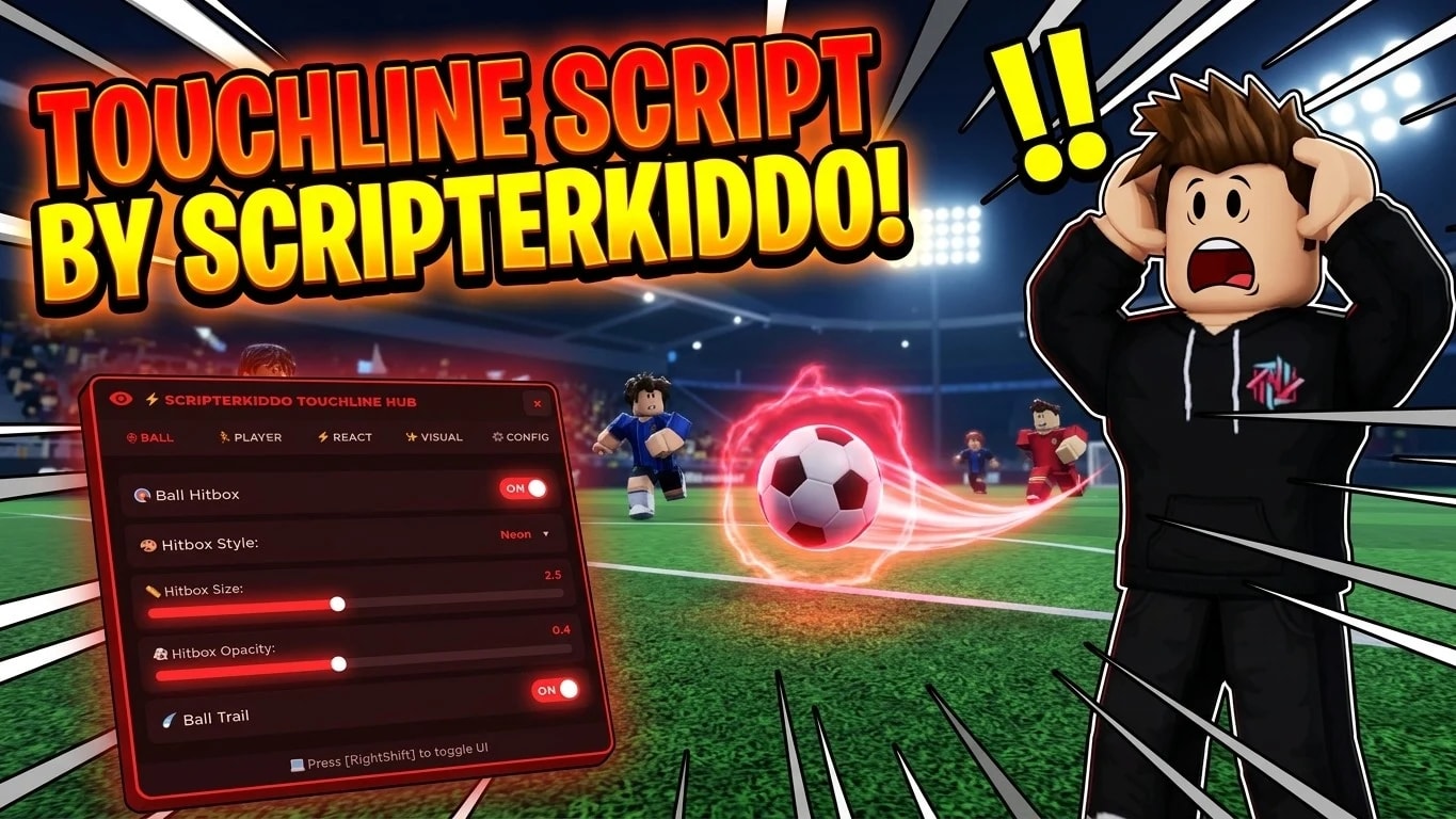 Touchline Script By Scripterkiddo!