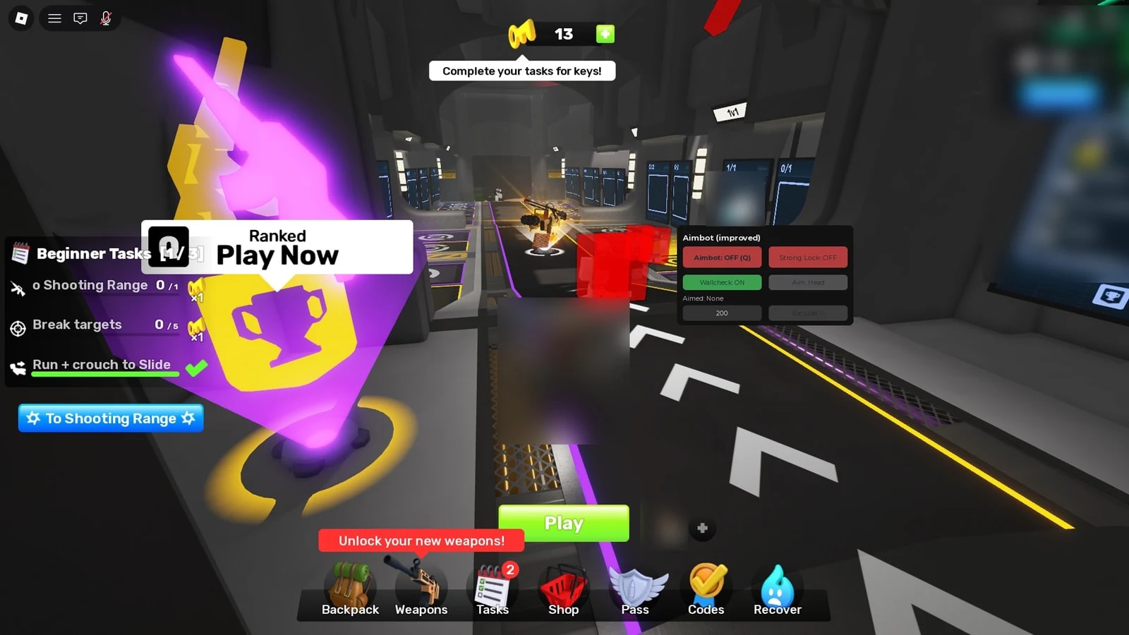 R*VALS | KEYLESS | ESP | AIMLOCK | AIMASSIST | FOV | HOTKEY 
