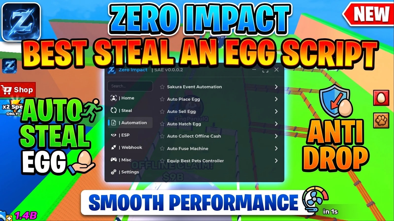 [NEW] Steal An Egg Best Script